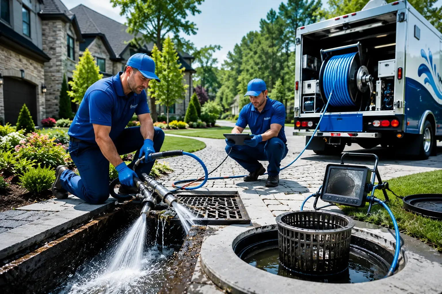 Local outdoor drain cleaning professionals in Freeport, IL